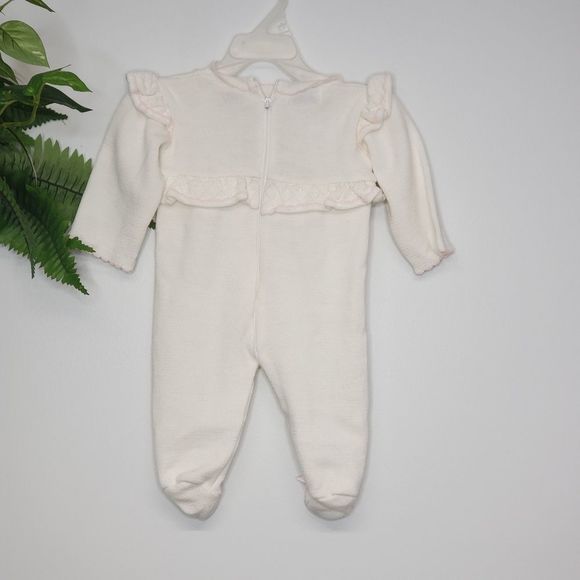 Vintage Baby Kisses Knit Romper Size 3/6 Months - Picture 13 of 15